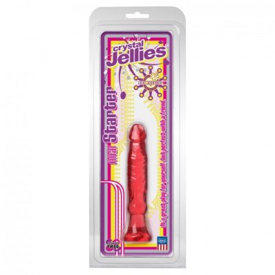 Doc Johnson Crystal Jellies Anal Starter Pink OS Anal Sex Toys