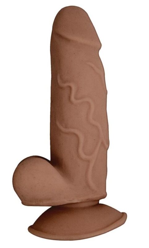 Realcocks Dual Layered Brown No 1 Sex Toys Realistic Dildos Dongs