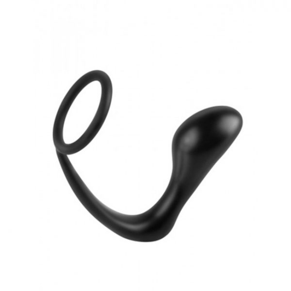 Anal Fantasy Collection Ass Gasm Cockring Plug Black 3.25in 1