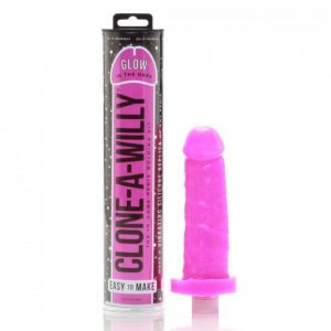 Clone A Willy Glow In The Dark Kit Hot Pink OS
