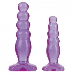 Crystal Jellies Anal Delight Trainer Kit Crystal Jellies Purple OS