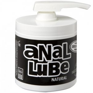 Doc Johnson Anal Lube Natural In Pump Dispenser Transparent OS