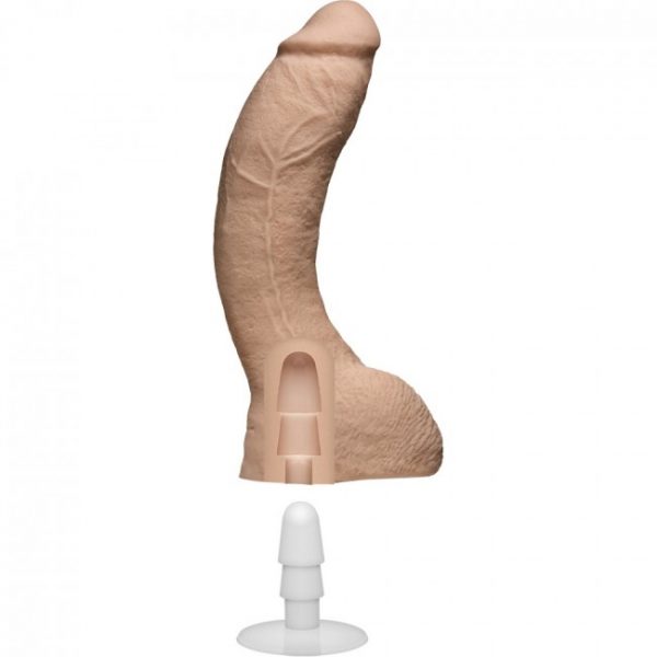 Doc Johnson Jeff Stryker Realistic Cock with Vac U Lock Suction Cup White Os 3