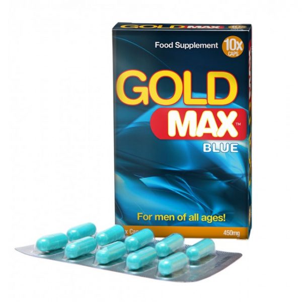 GoldMAX Stimulant For Men 10 Pack Blue 450mg