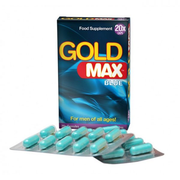 GoldMAX Stimulant For Men 20 Pack Blue 450mg