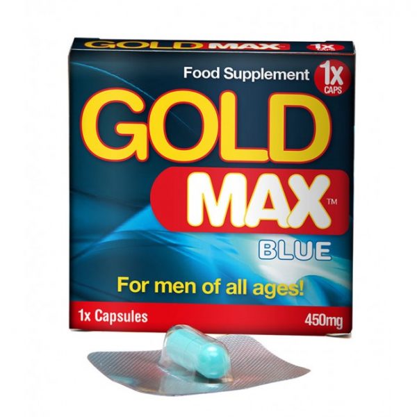 GoldMAX Stimulant For Men Single Blue 450mg