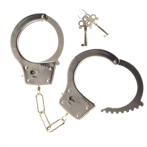 Kinx Heavy Metal Handcuffs Silver OS 1