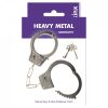 Kinx Heavy Metal Handcuffs Silver OS