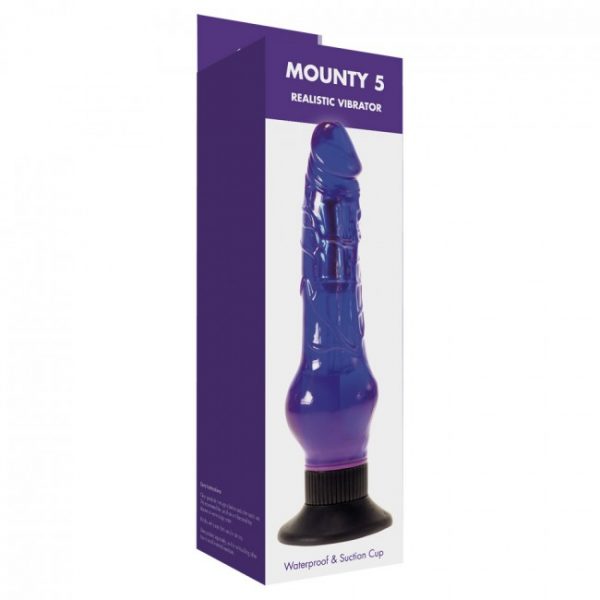 Kinx Mounty 5 Realistic Vibrator Purple OS