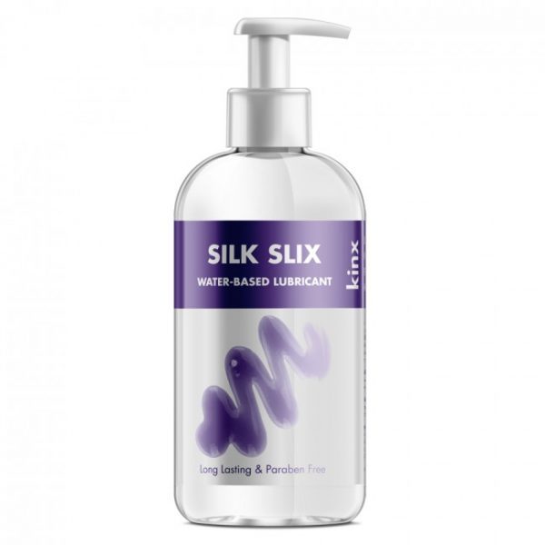 Kinx Silk Slix Water Based Lubricant Pump Bottle White 250ml