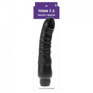 Kinx Titan Realistic Vibrator Black OS 3