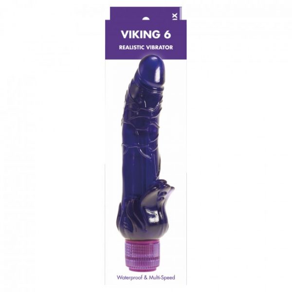 Kinx Viking Realistic Vibrator Purple OS 3