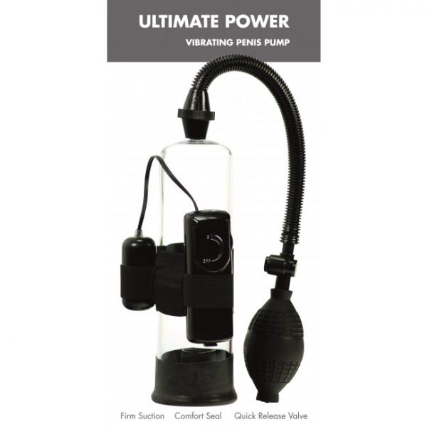 Linx Ultimate Power Penis Pump Black OS