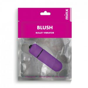 Minx Blush Single Speed Mini Vibrator Purple 1