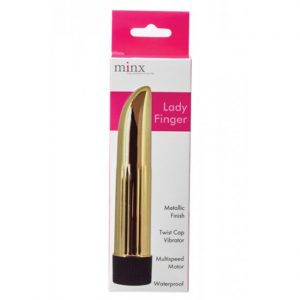 Minx Lady Lust Mini Vibrator Gold OS