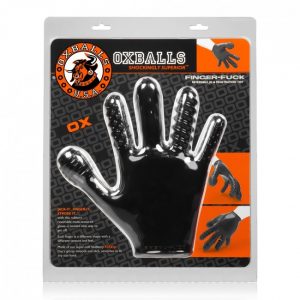 Oxballs Finger Fuck Glove Black Os 3