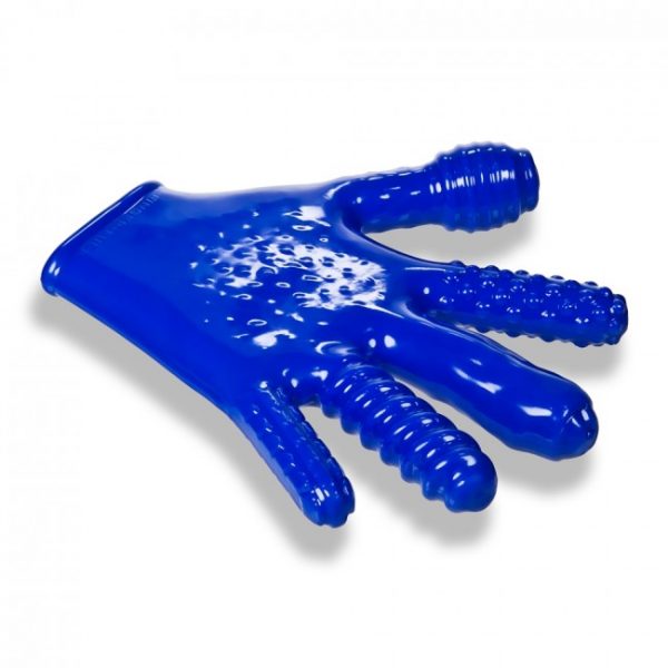 Oxballs Finger Fuck Glove Blue Os 3