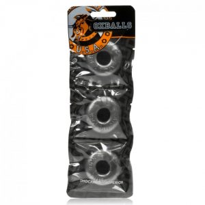 Oxballs Ringer 3 pack Silver Small 3