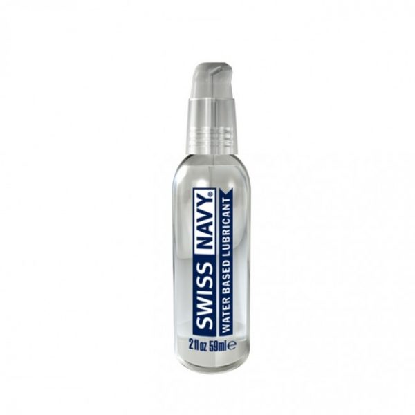 Swiss Navy Water Based Lubricant Transparent 2oz