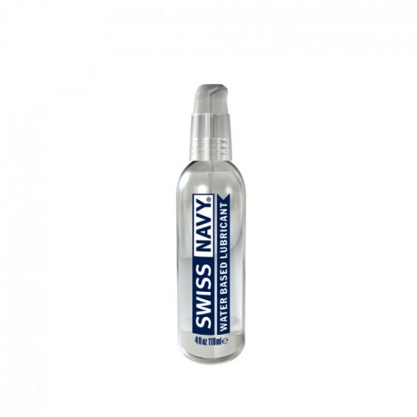 Swiss Navy Water Based Lubricant Transparent 4oz