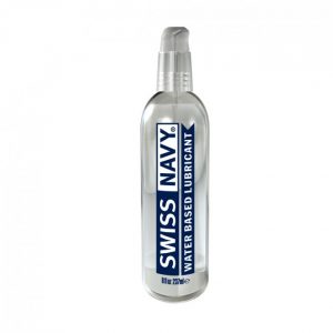 Swiss Navy Water Based Lubricant Transparent 8oz