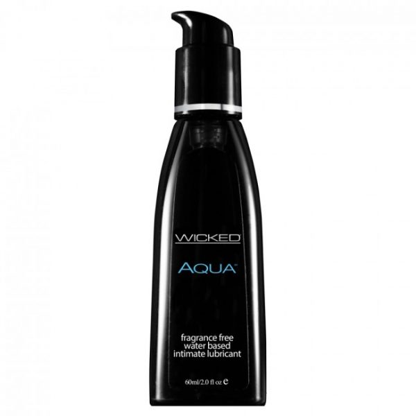 Wicked Sensual Care Aqua Waterbased Black 60ml