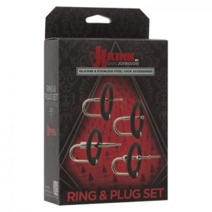 KINK Ring Plug Set BlackSilver 2