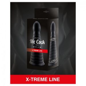 Mr Cock X Treme Line Cone Analplug Black 26cm 1