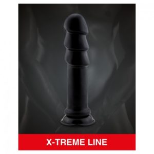 Mr Cock X Treme Line Ribbed Cock Black 28cm 1