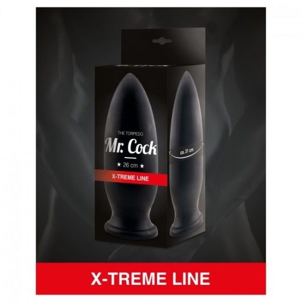 Mr Cock X Treme Line Torpedo Black 26cm 1