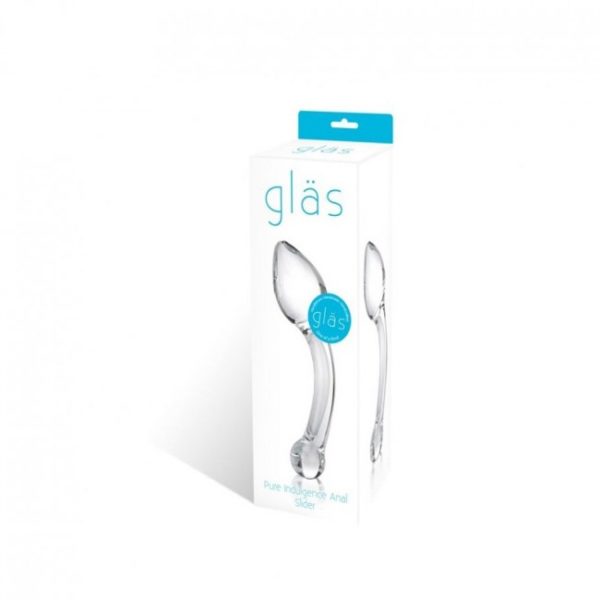 Glas Pure Indulgence Anal Slider Clear 11.5in 1