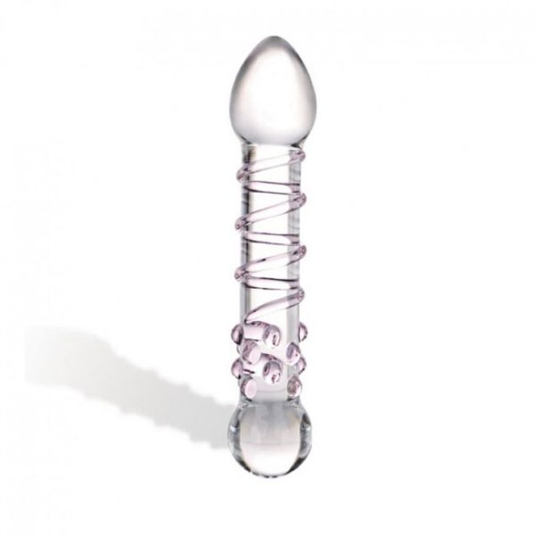 Glas Spiral Staircase Full Tip Clear 9.4in