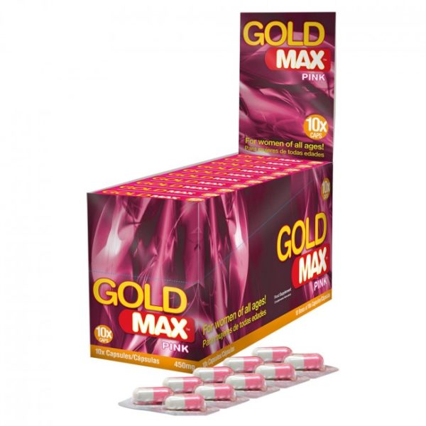 GoldMAX Libido Supplement 10 Pack For Women No Colour 450mg 1