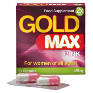 GoldMAX Libido Supplement 2 Pack For Women Pink 450mg