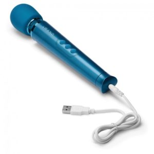 Le Wand Petite Rechargeable Massager Blue OS 3