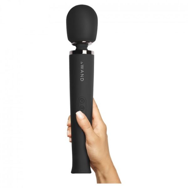 Le Wand Rechargeable Massager Black OS 2