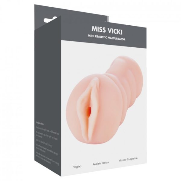 Linx Miss Vicki Mini Realistic Masturbator Flesh Os 2