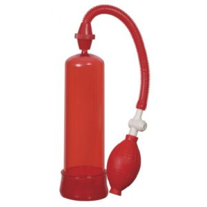Linx Pumped Up Fire Penis Pump Red OS 2