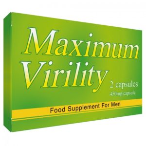 Maximum Virility Maximum Virility Food Supplement 2 Pack Green OS