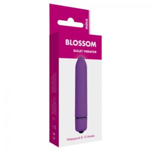 Minx Blossom 10 Mode Bullet Vibrator Purple 2