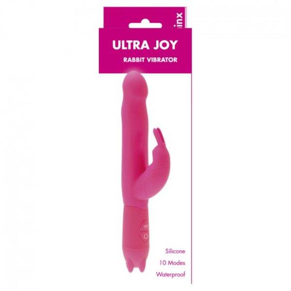 Minx Ultra Joy Rabbit Vibrator Pink OS 2