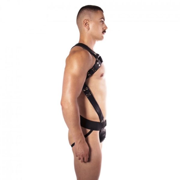 Prowler RED Butch Body Harness Black Large 2
