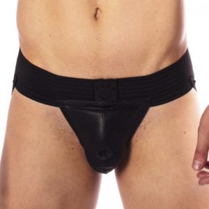 Prowler RED Hole Punch Jock Black Large 3