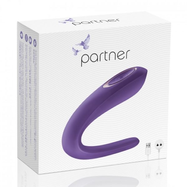 Satisfyer Partner Couples Vibrator Purple OS 6
