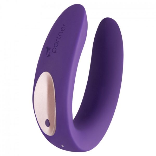 Satisfyer Partner Plus Couples Vibrator Purple OS 1