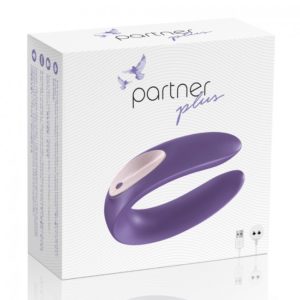Satisfyer Partner Plus Couples Vibrator Purple OS 6