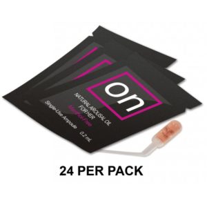 Sensuva On 24 Pack Ampoule Packet Refill Transparent OS 1