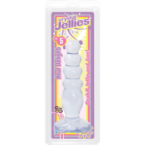 Crystal Jellies Anal Delight Clear 5in 1