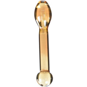 Glas Honey Dripper Anal Slider Gold 7in 1