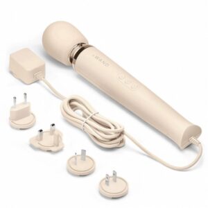 Le Wand Powerful Plug In Vibrating Massager Cream 1